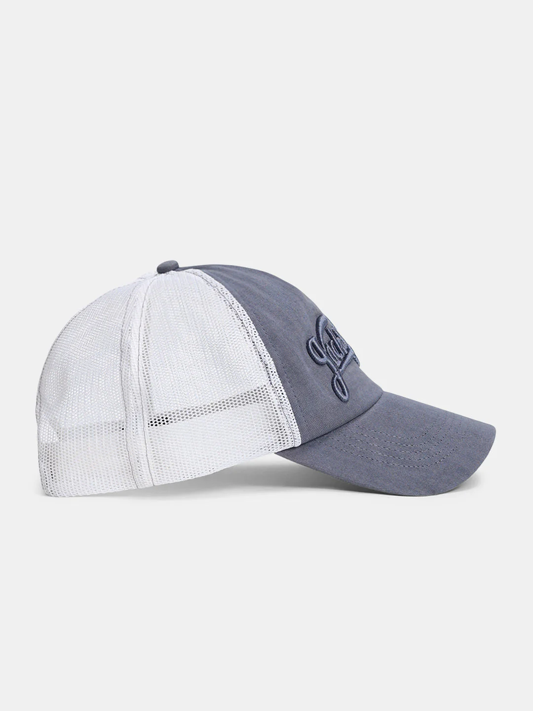 Embroidered Logo Trucker Cap - Image 3