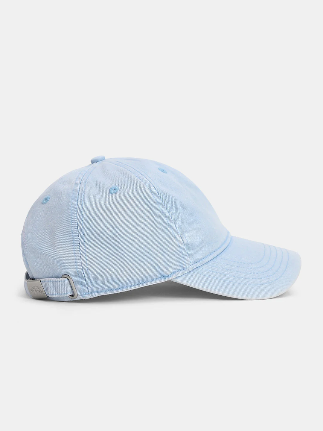 Blue Logo Denim Baseball Cap - Image 3