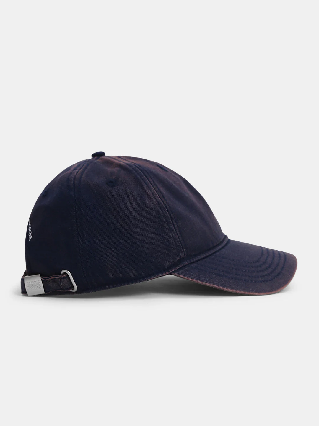 Dark Blue Logo Denim Baseball Cap - Image 3