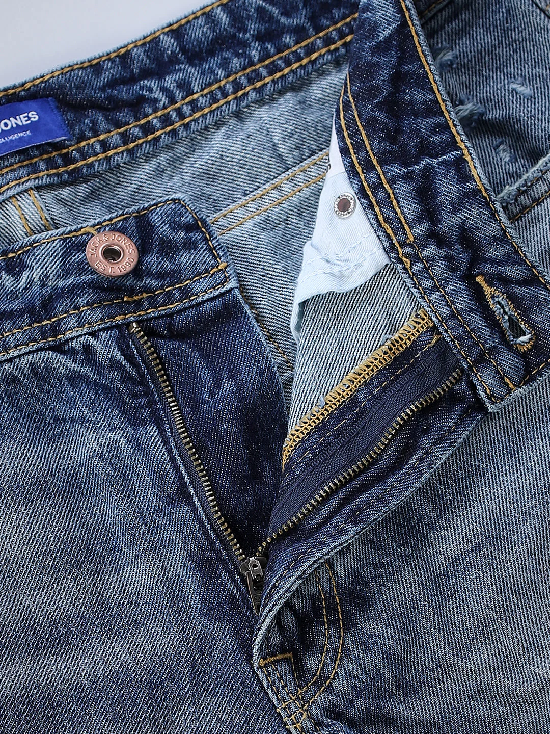 Heavily Distressed Clark Regular Fit Jeans - Image 5