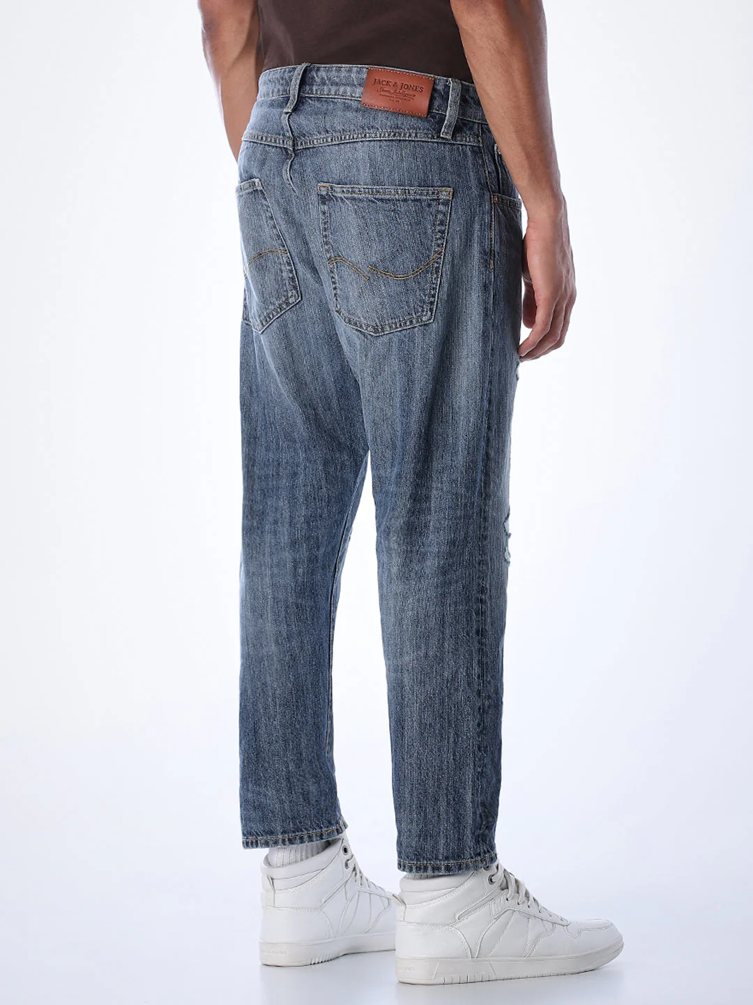 Heavily Distressed Frank Anti Fit Jeans - Image 3