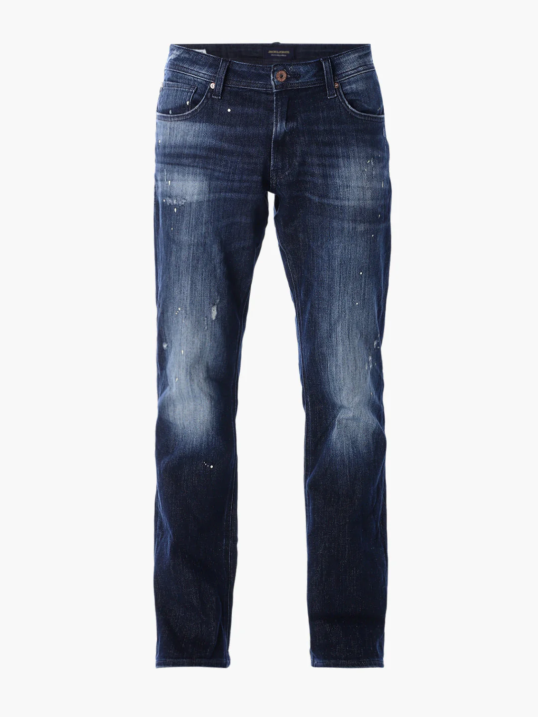 Mildly Distressed Regular Fit Jeans - Image 7