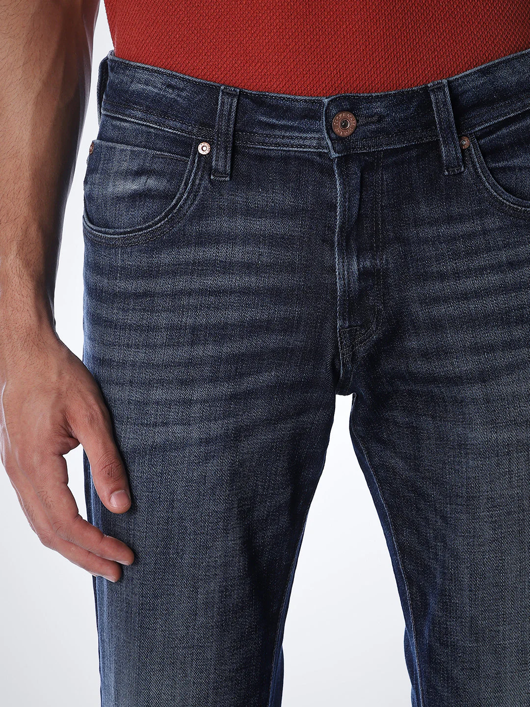 Washed Clark Regular Fit Jeans - Image 4