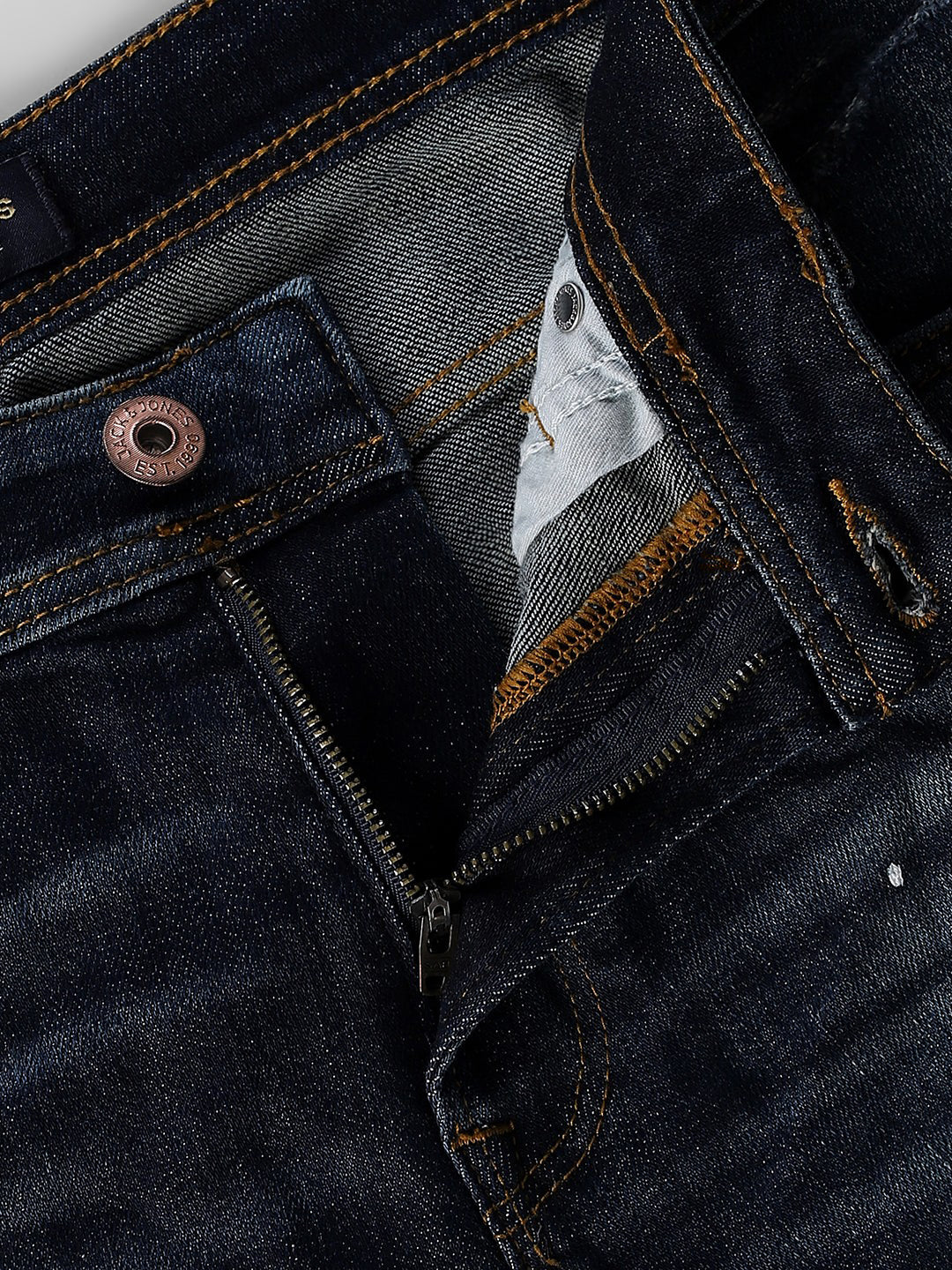 5 Pocket Distressed Glenn Slim Fit Jeans - Image 5