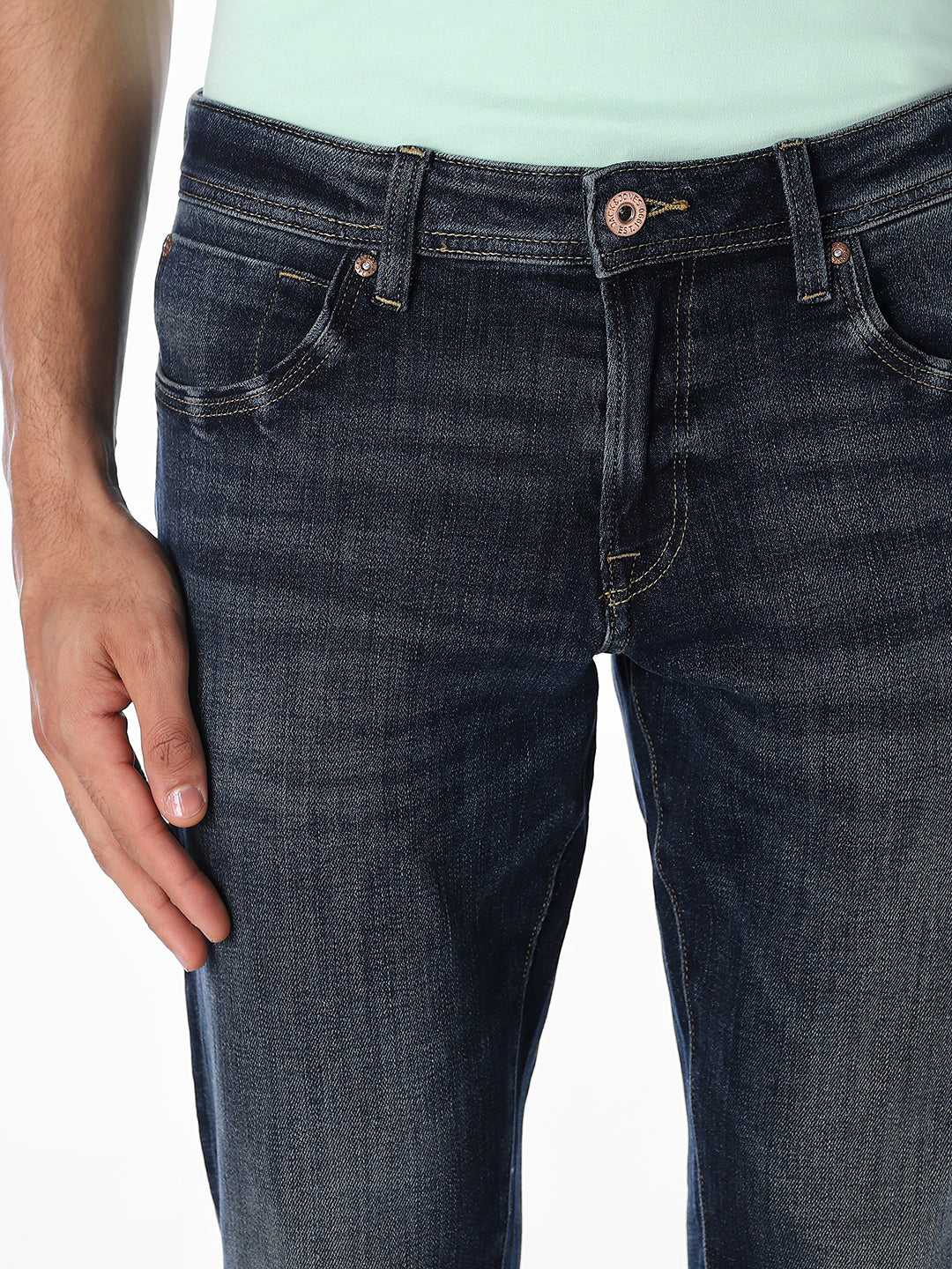 5 Pocket Glenn Slim Fit Jeans - Image 4