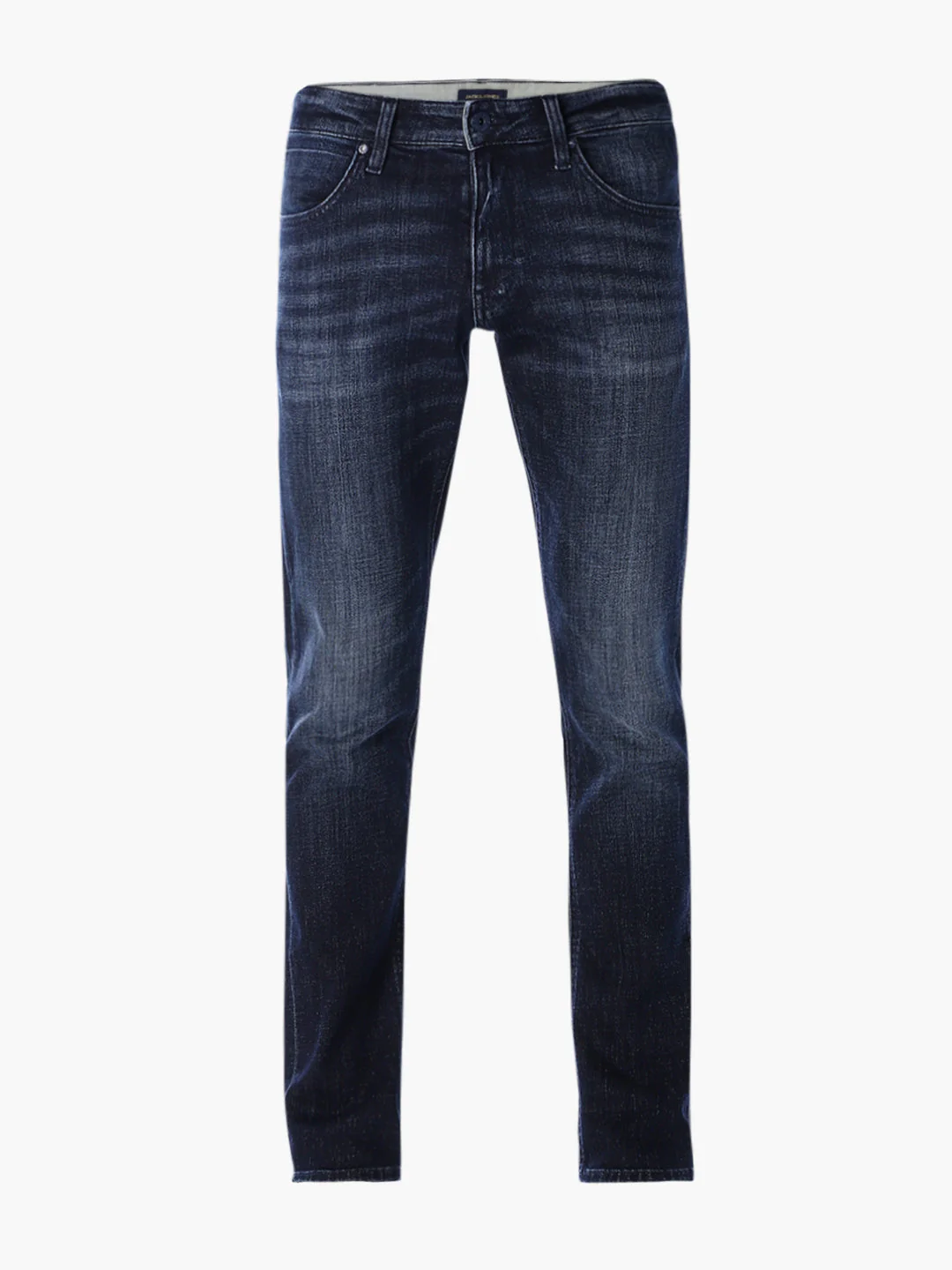 5 Pocket Glenn Slim Fit Jeans - Dark Blue - Image 7
