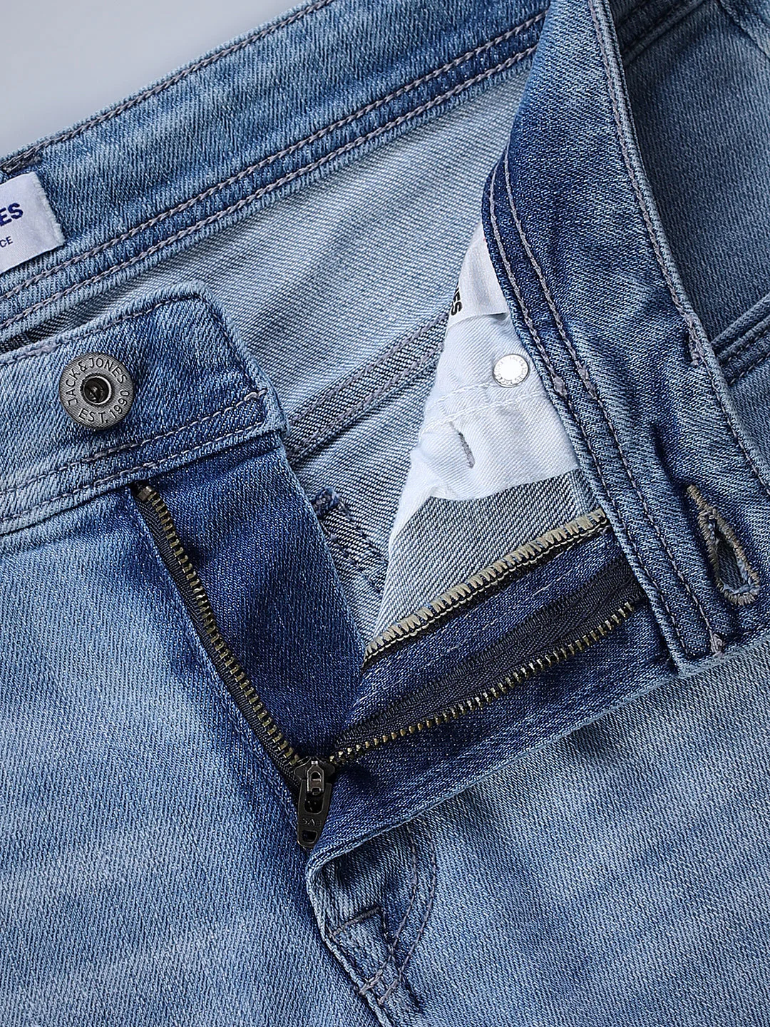 Light Blue Brak Slim Fit Jeans - Image 5
