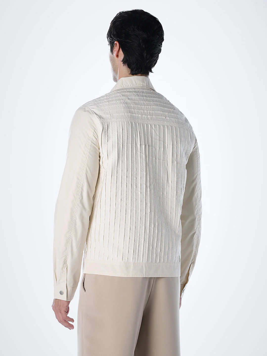 Oversized Chest Pockets Utility Jacket - Image 4