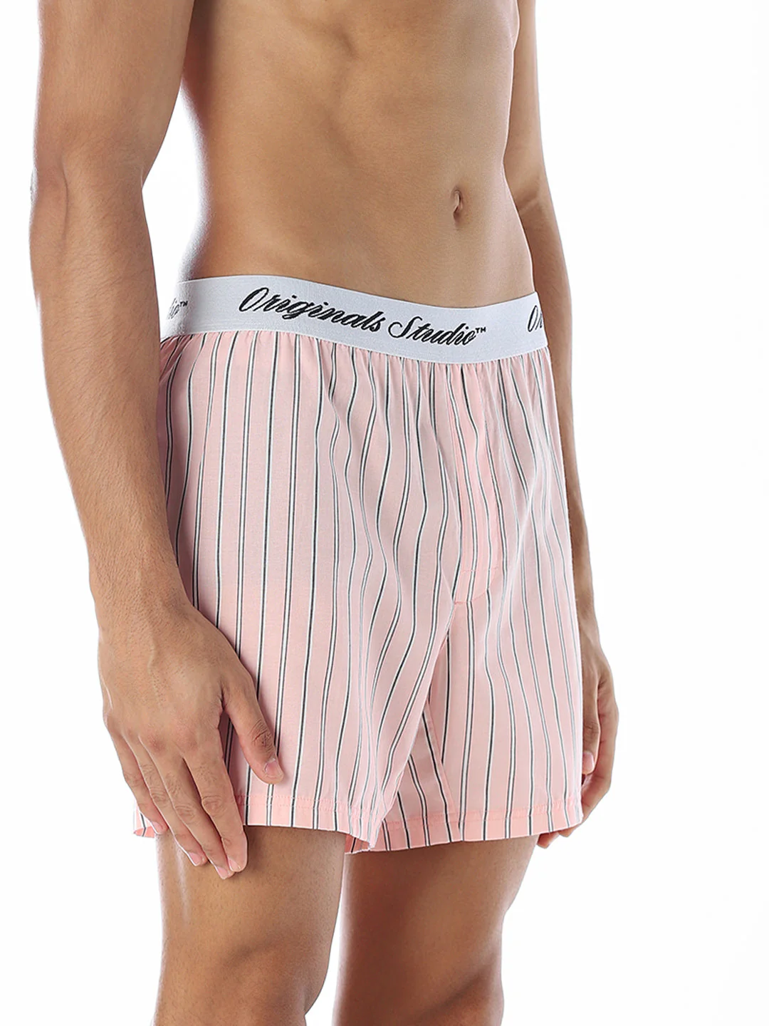 Pink Striped Boxers - Image 2