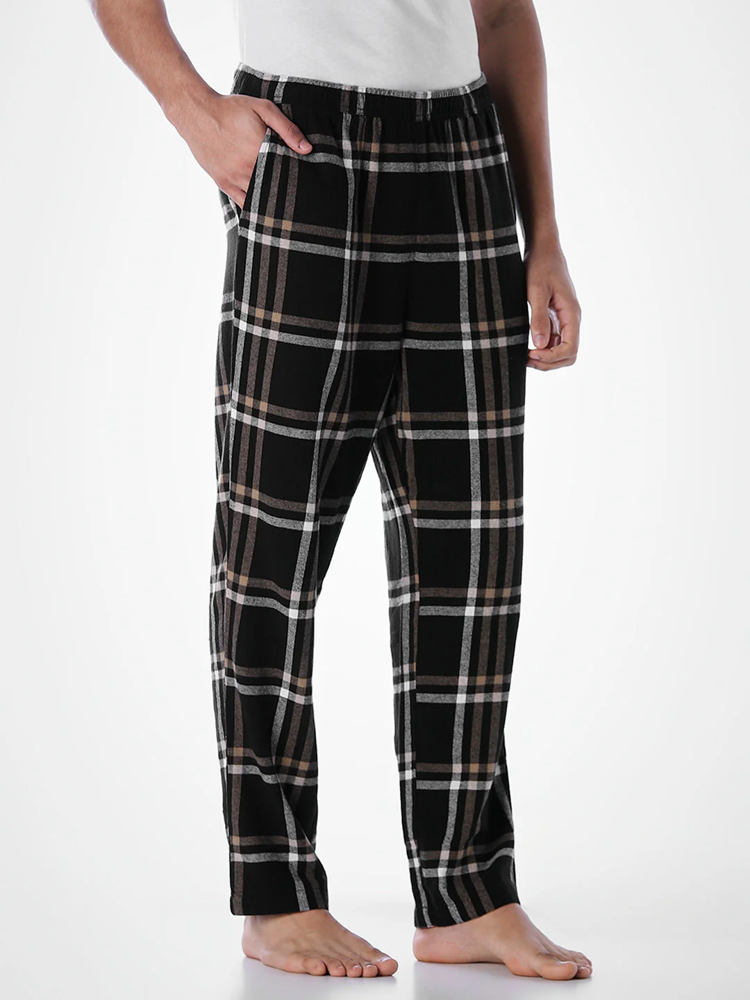 Check Cotton Pyjamas - Image 3