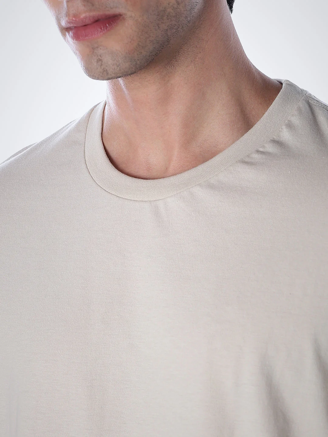 T-Shirt & Pant Loungewear Set - Beige - Image 5