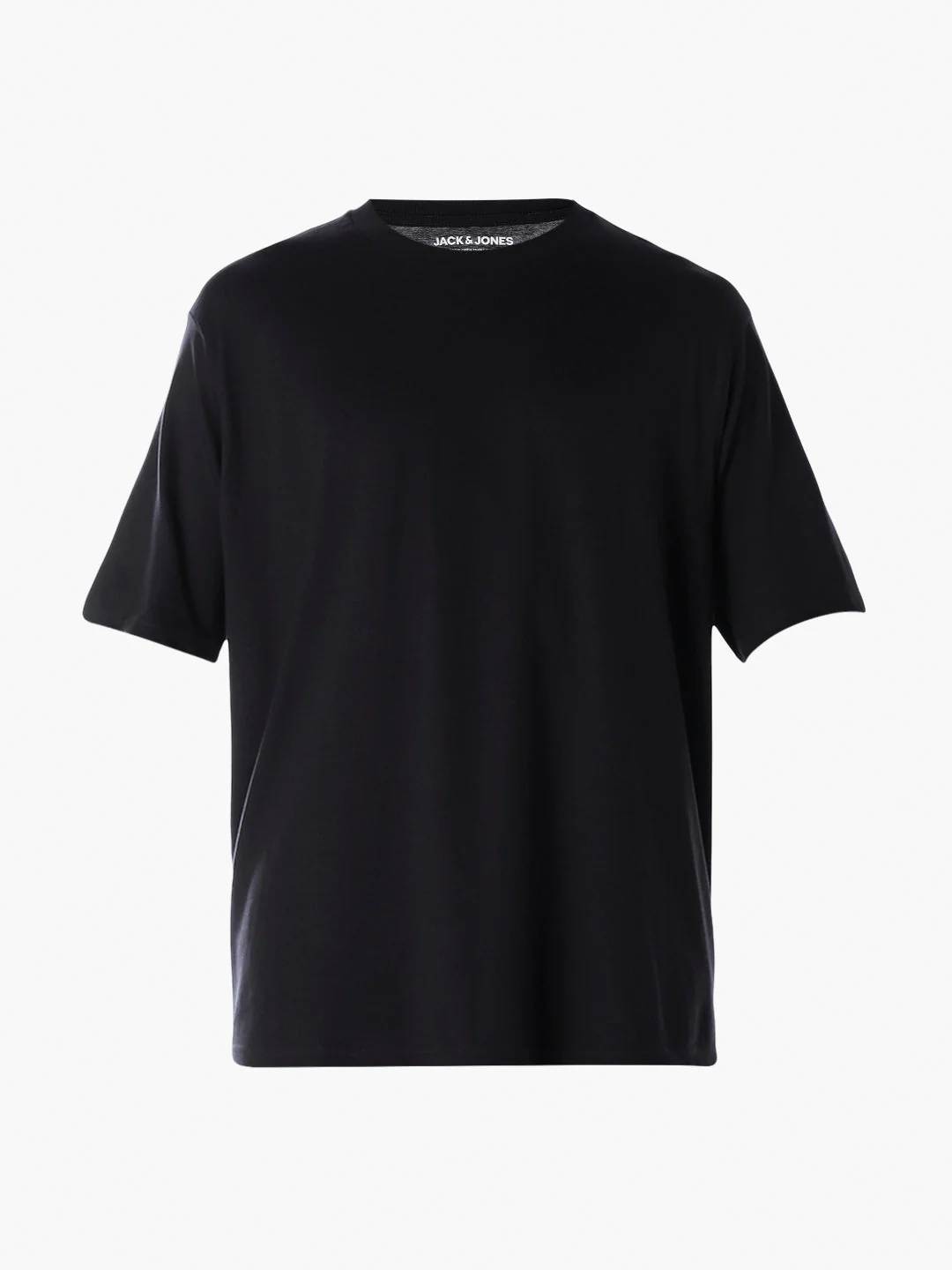 T-Shirt & Shorts Loungewear Set - Black - Image 7