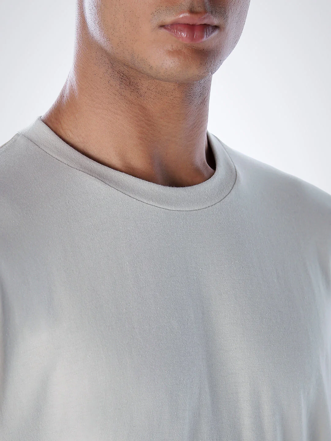 T-Shirt & Shorts Loungewear Set - Beige - Image 5