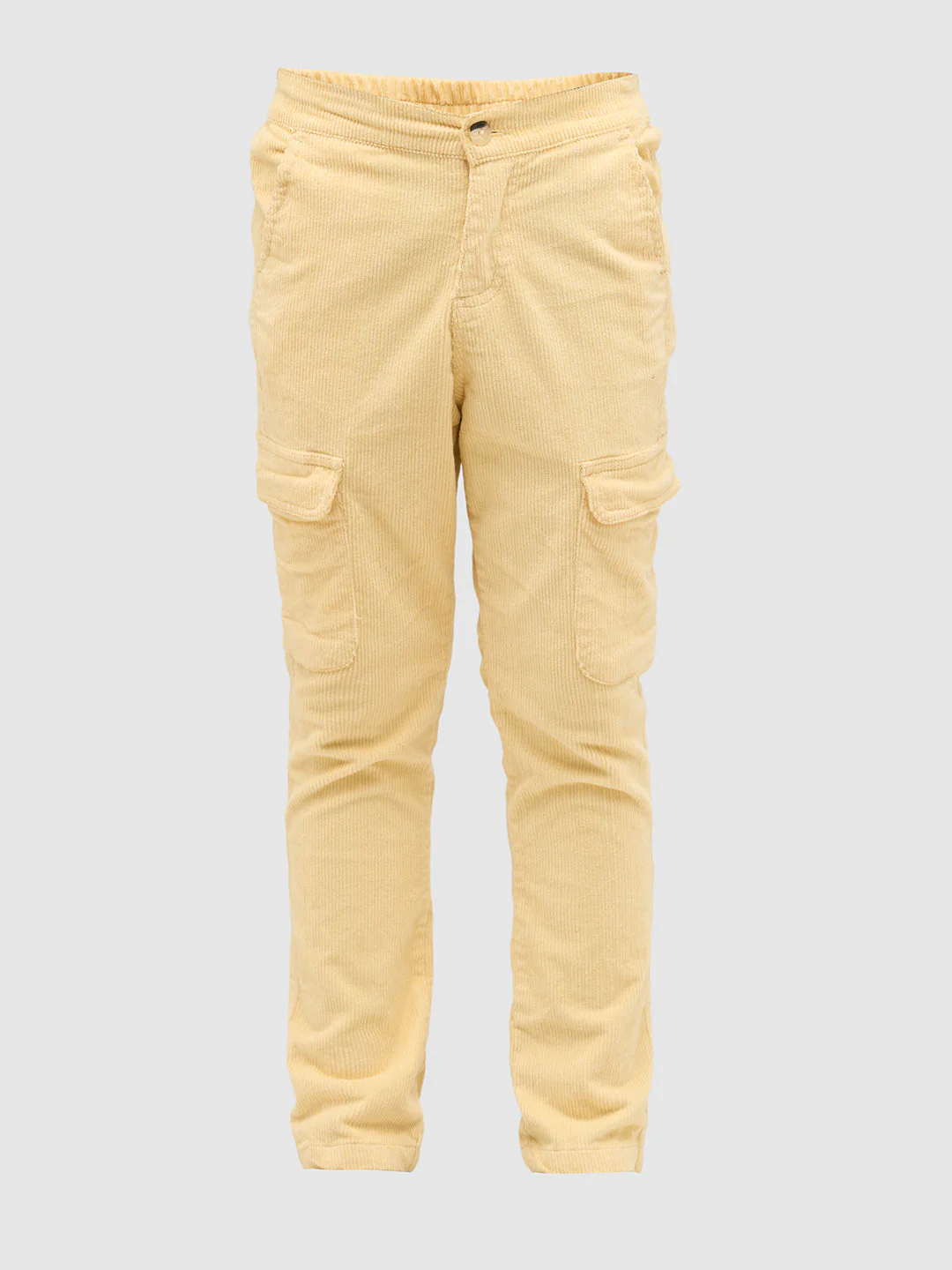 Boys Beige Corduroy Pants - Image 7