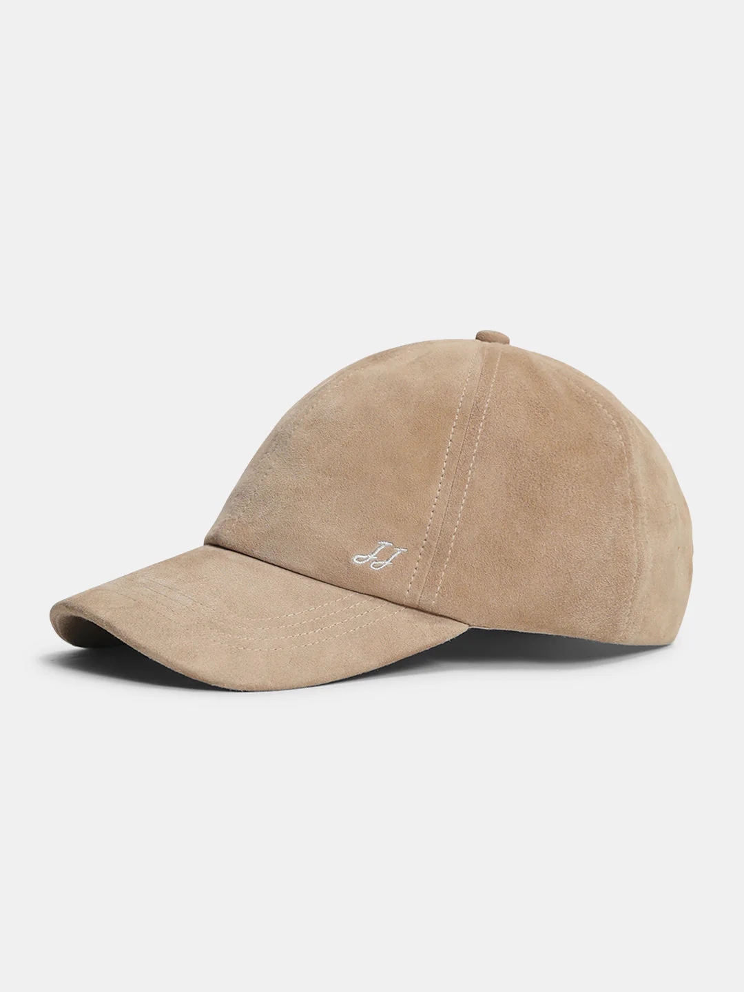 Premium Suede Logo Cap - Beige - Image 2