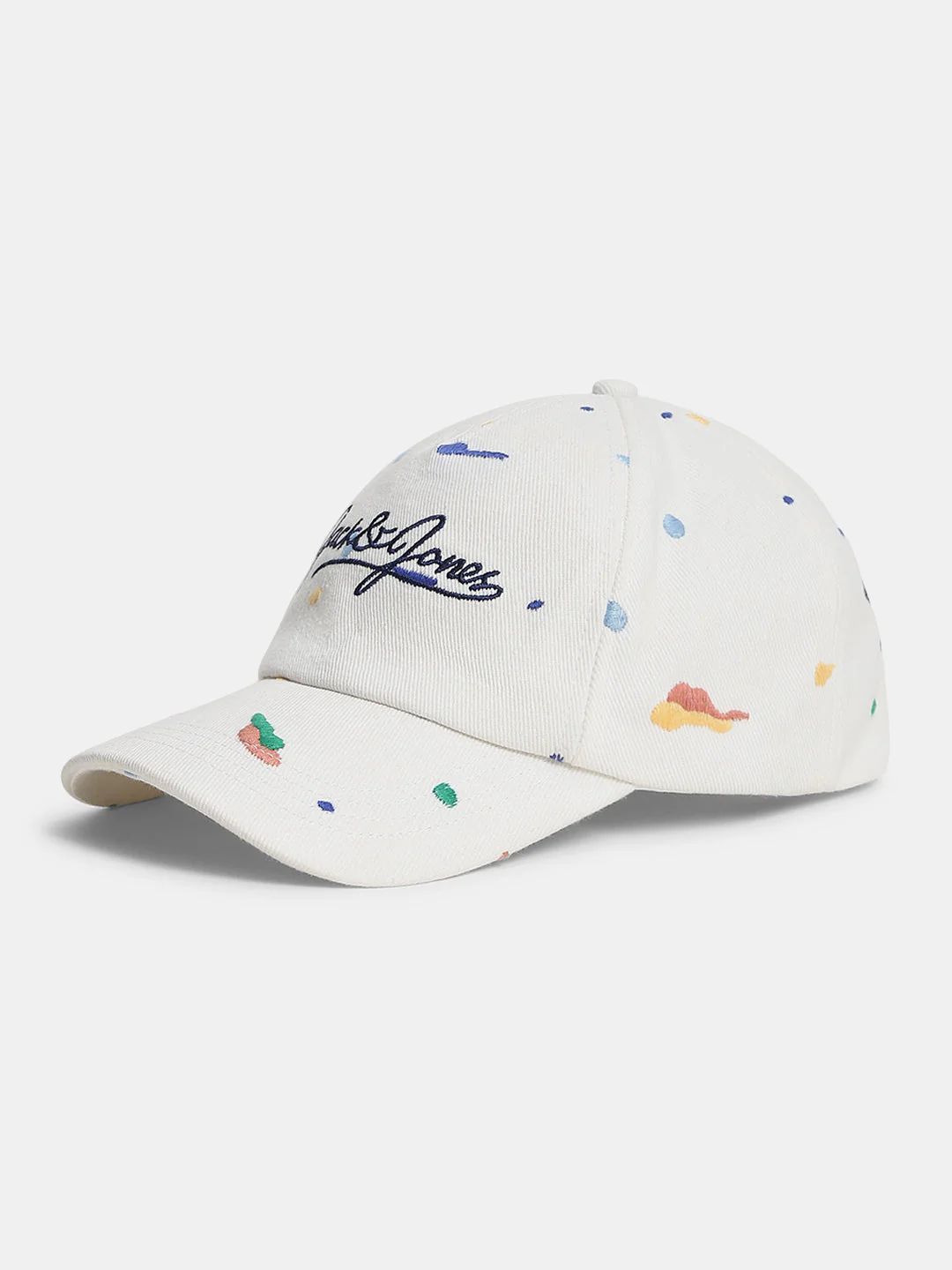 Embroidered Printed Cotton Cap - Image 2