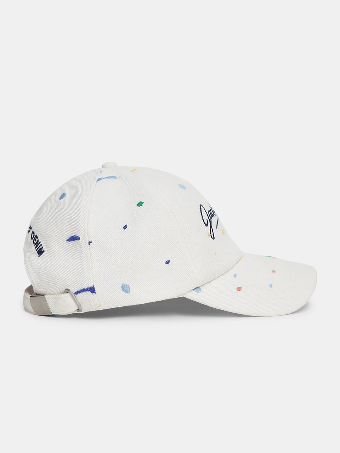 Embroidered Printed Cotton Cap - Image 3
