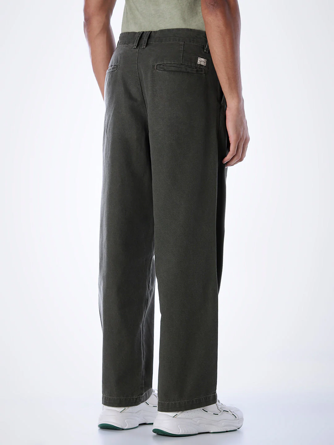 Cotton Loose Fit Pants - Image 3