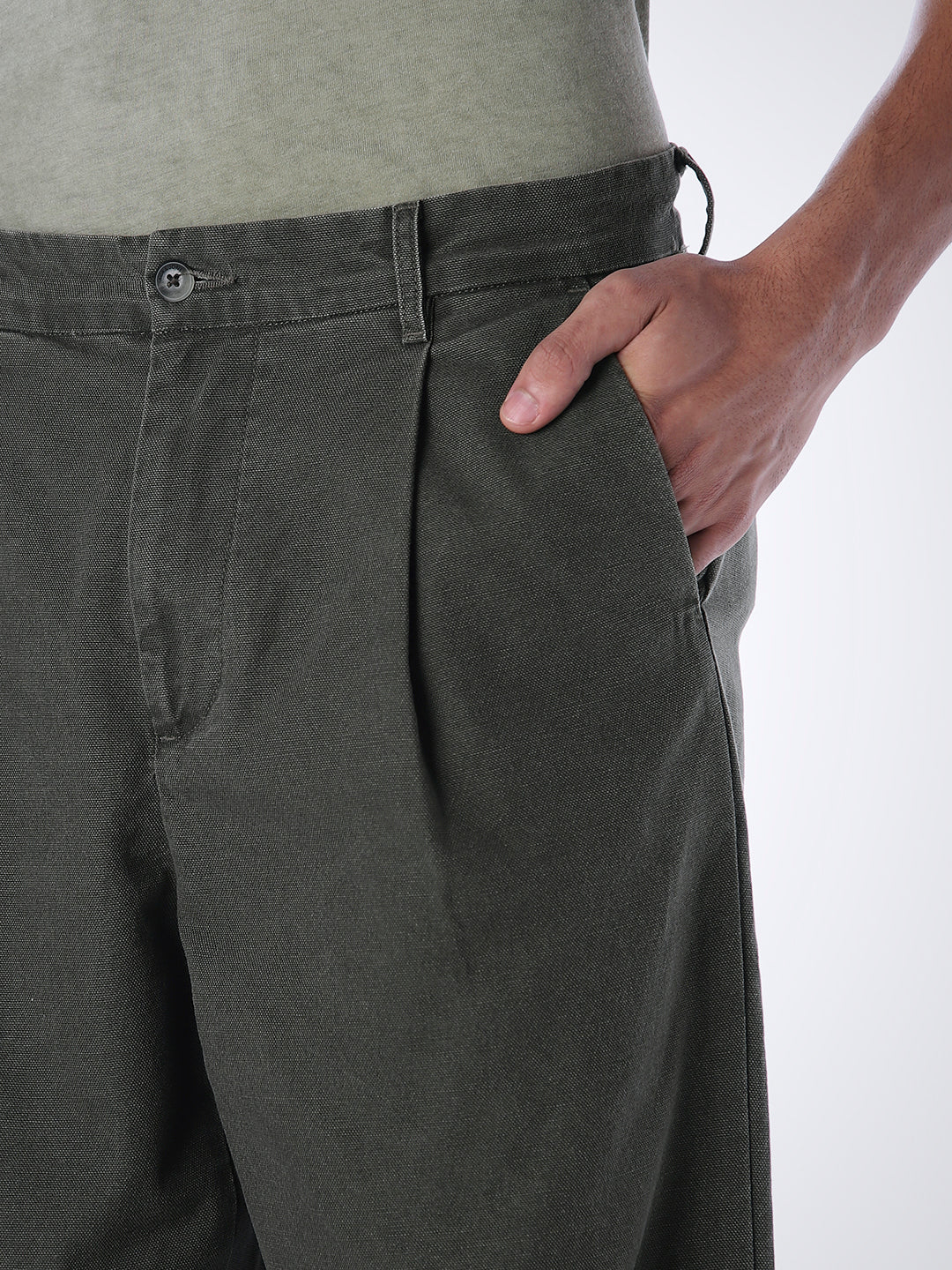 Cotton Loose Fit Pants - Image 4