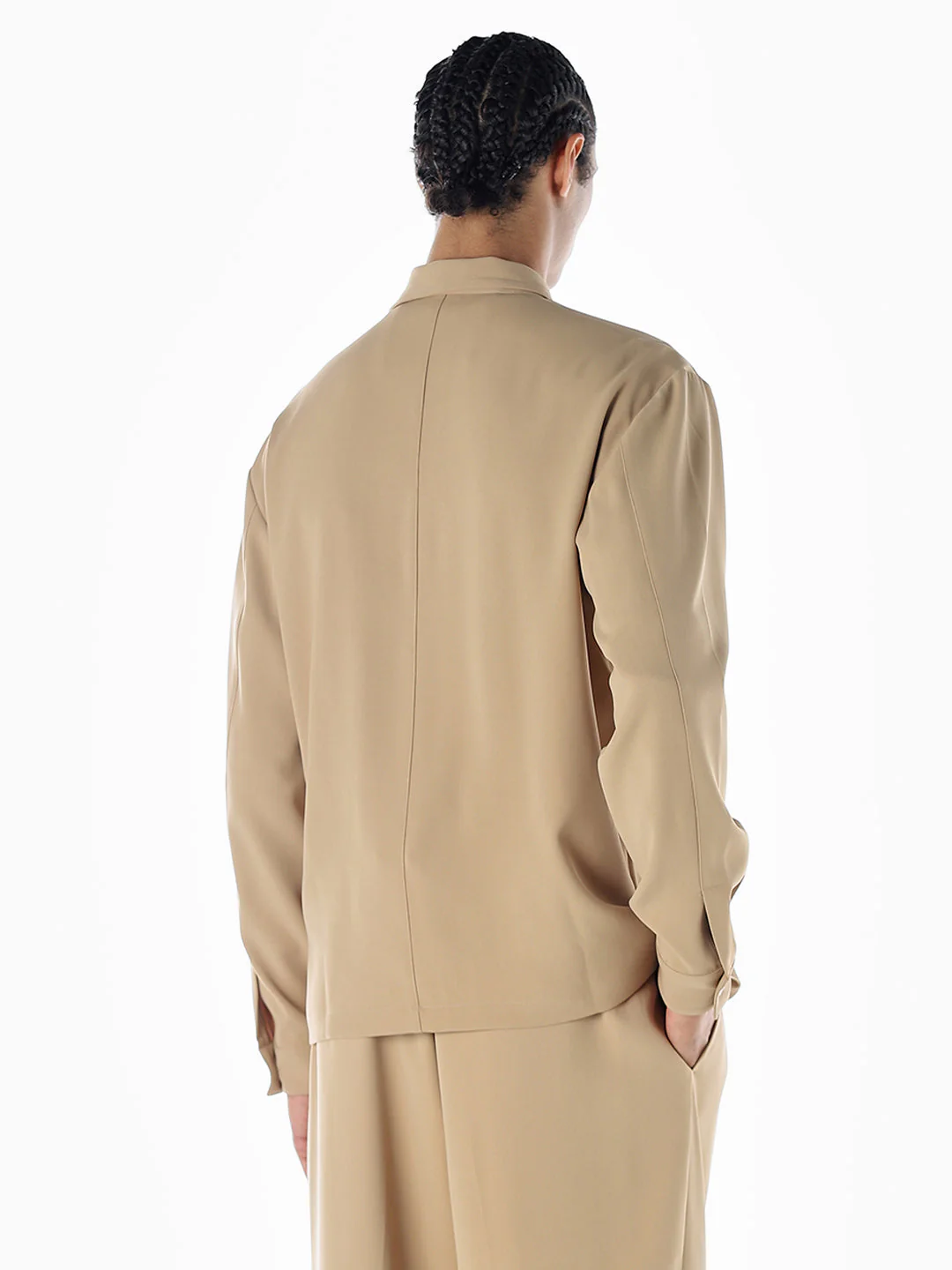 Zip-Through Oversized Shirt - Image 4