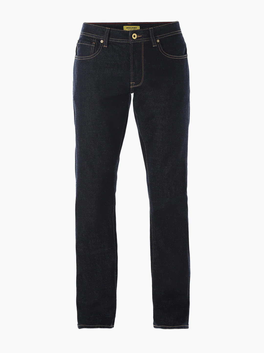 5 Pocket Contrast Stitch Regular Fit Jeans - Image 9