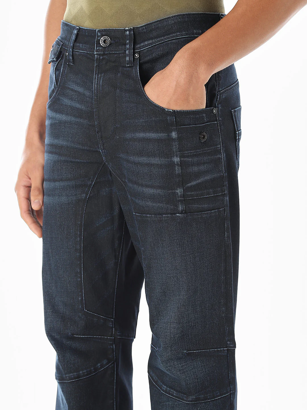 Cut & Sew Stan Anti Fit Jeans - Image 5