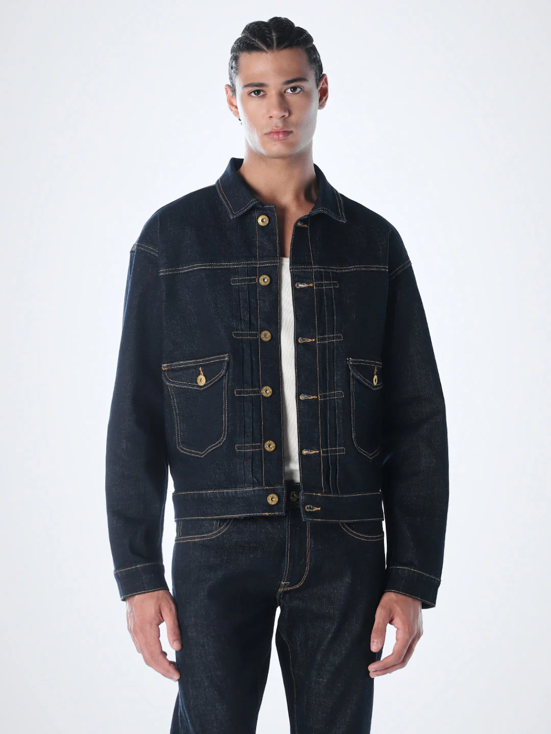 Dark Blue Nordi Denim Jacket - Image 2