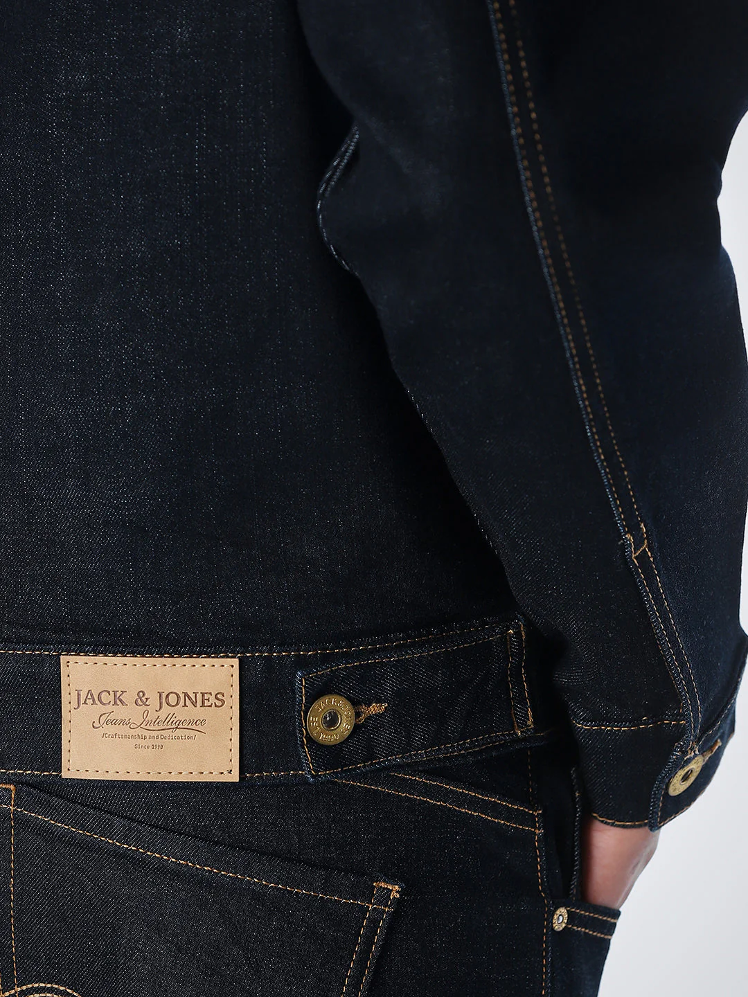 Dark Blue Nordi Denim Jacket - Image 6