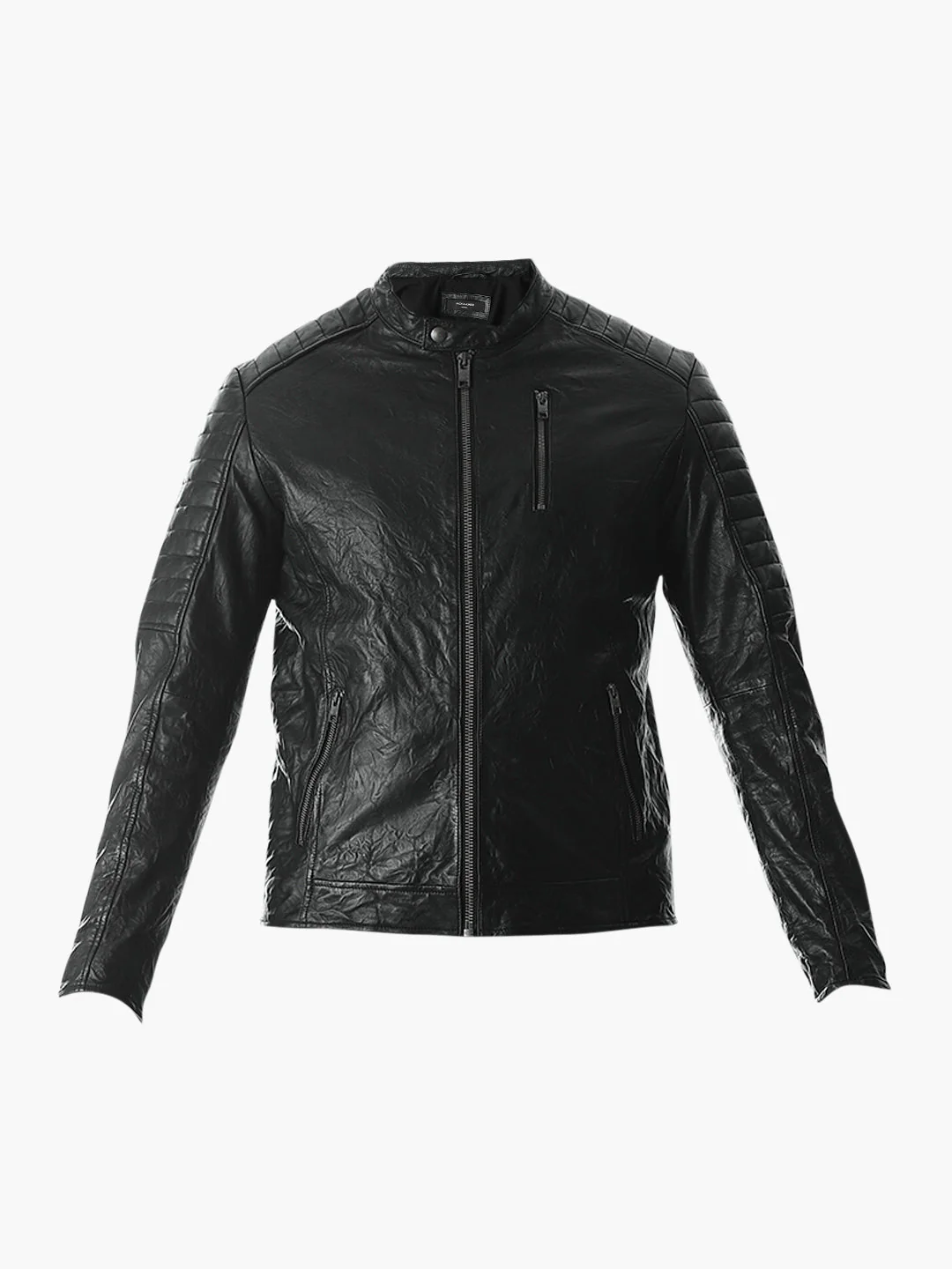 Black Norway Premium Leather Jacket - Image 7