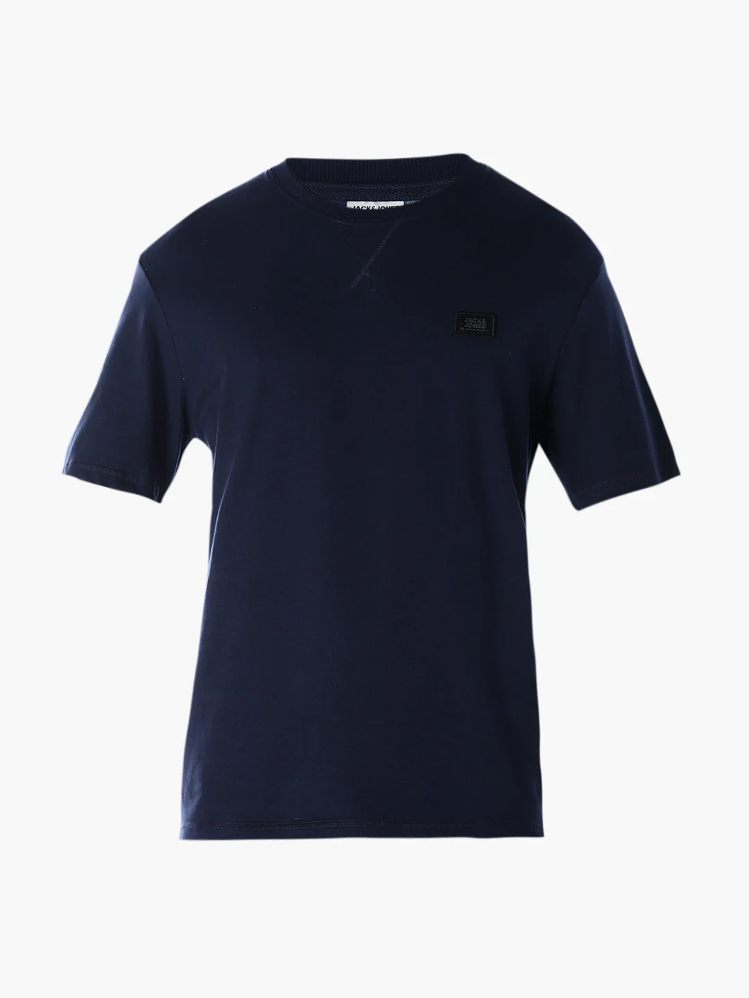 Classic Twill Crew Neck T-shirt - Navy - Image 7