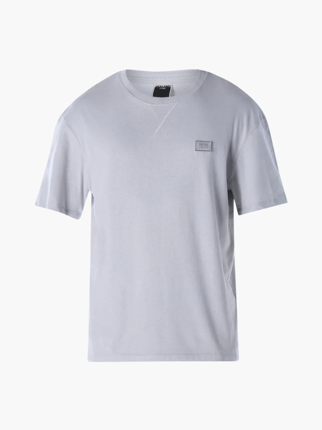 Classic Twill Crew Neck T-shirt - Grey - Image 7