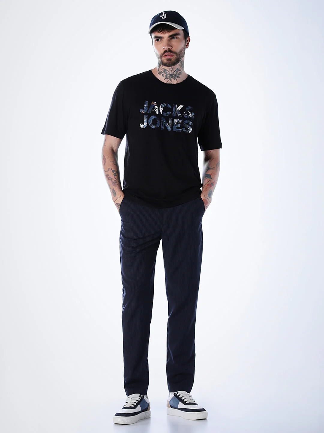 Tropical Logo Print T-shirt - Black - Image 6