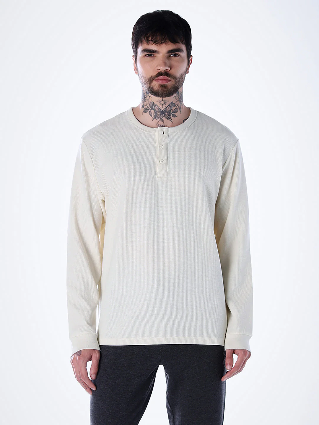Henley Full Sleeves T-shirt - Image 2