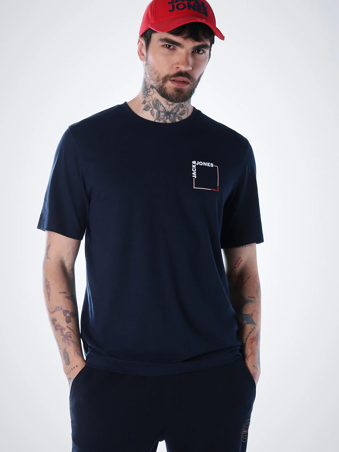 Logo print Cotton Crew Neck T-shirt