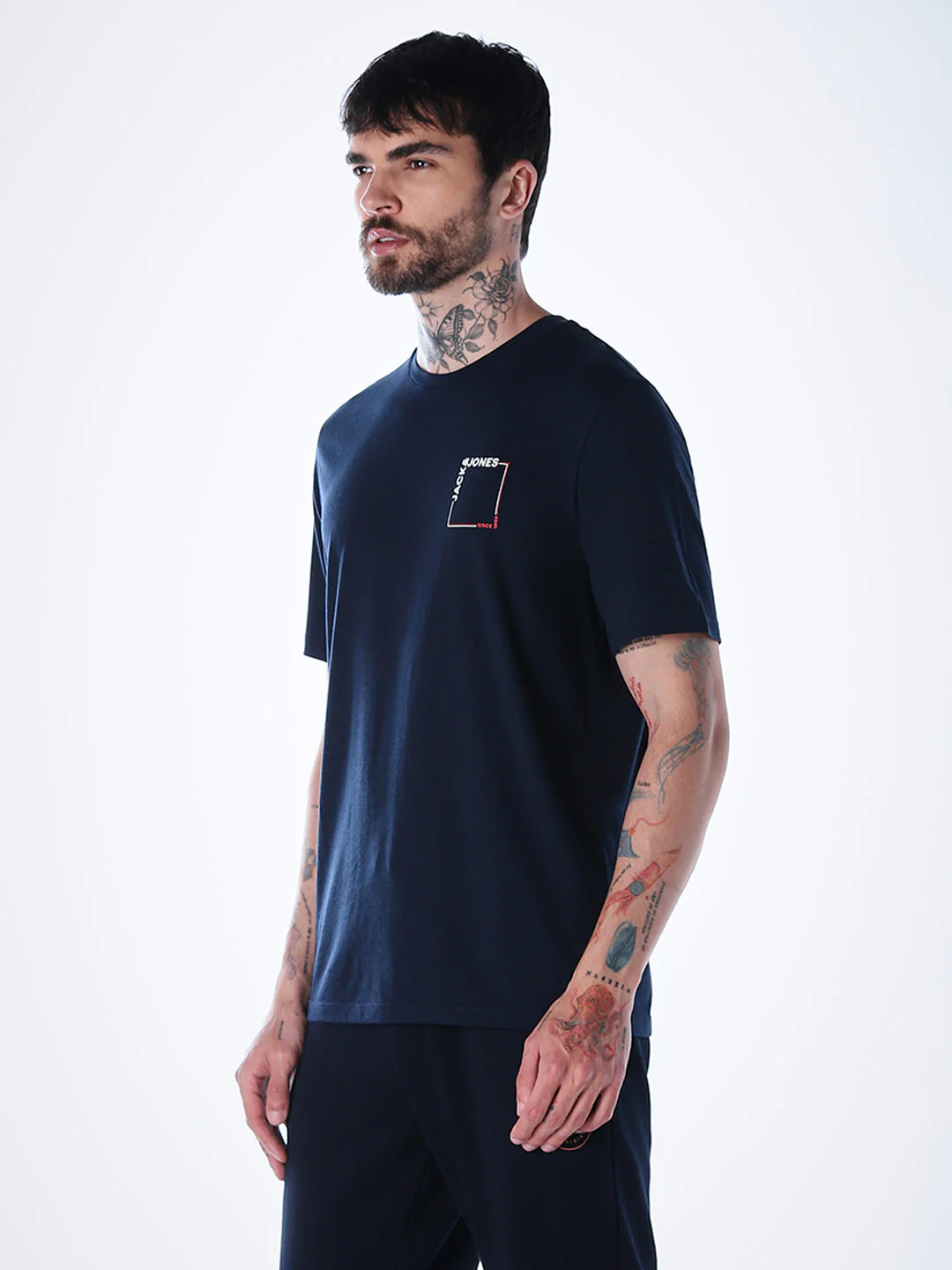 Logo print Cotton Crew Neck T-shirt - Image 3