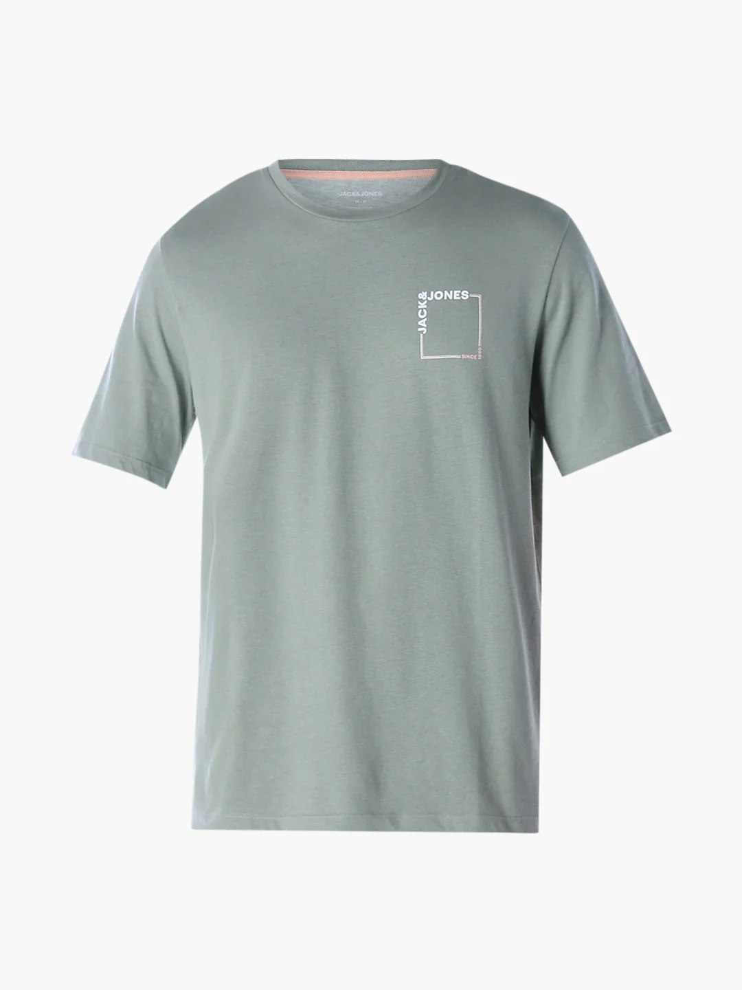 Logo print Cotton Crew Neck T-shirt - Green - Image 7