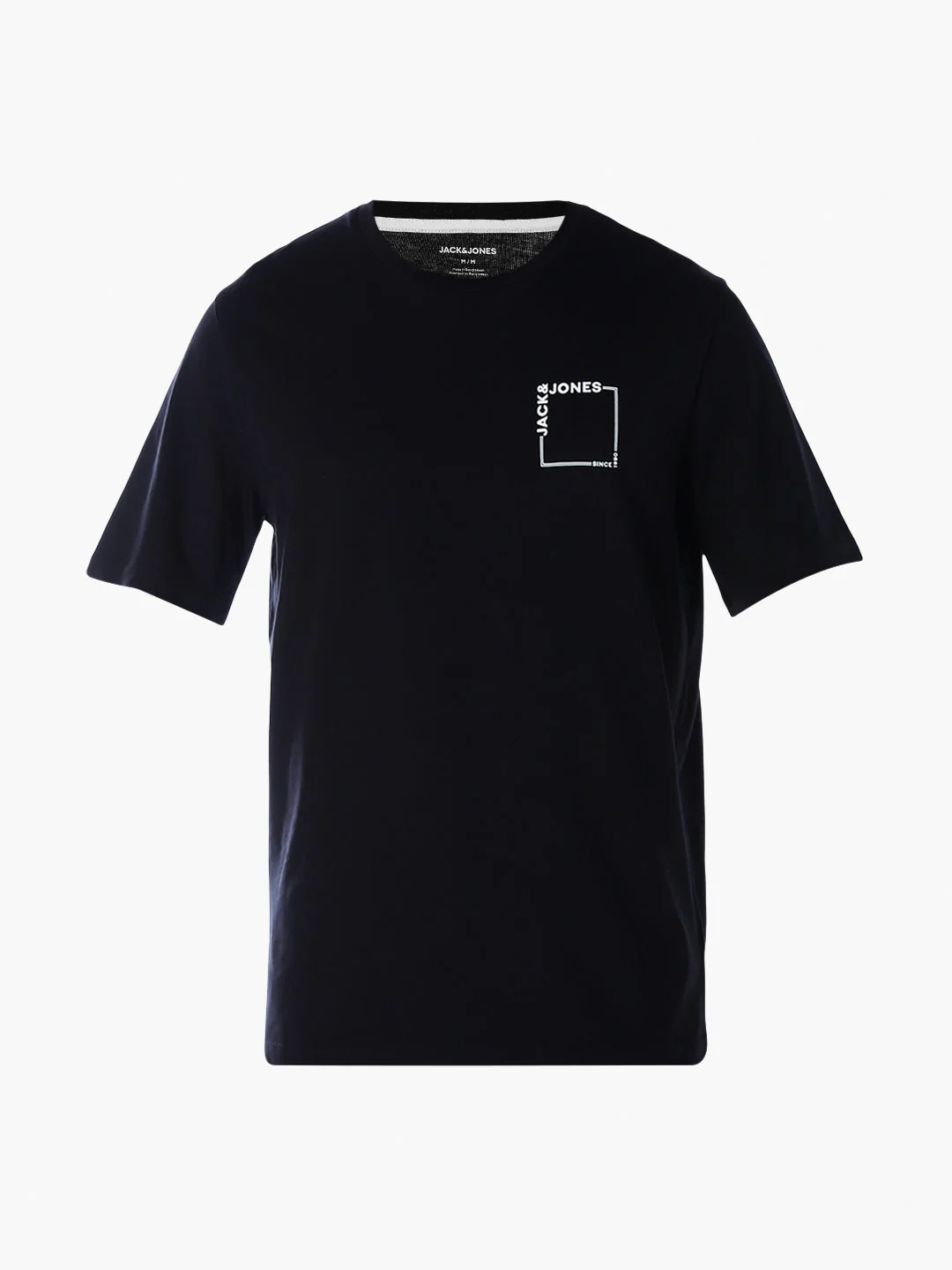 Logo print Cotton Crew Neck T-shirt - Black - Image 7