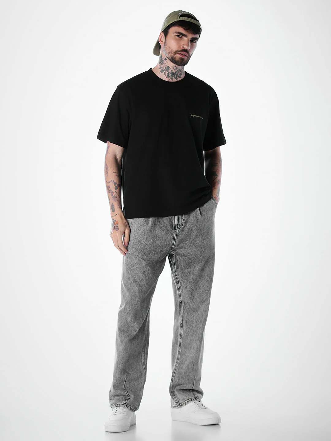 Back Print Regular Fit T-shirt - Image 6