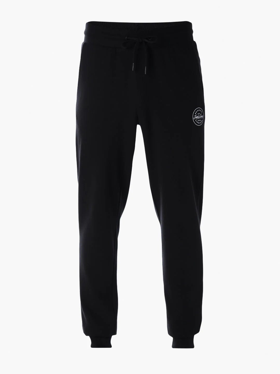 Regular Fit Cotton Sweatpants - Black - Image 6