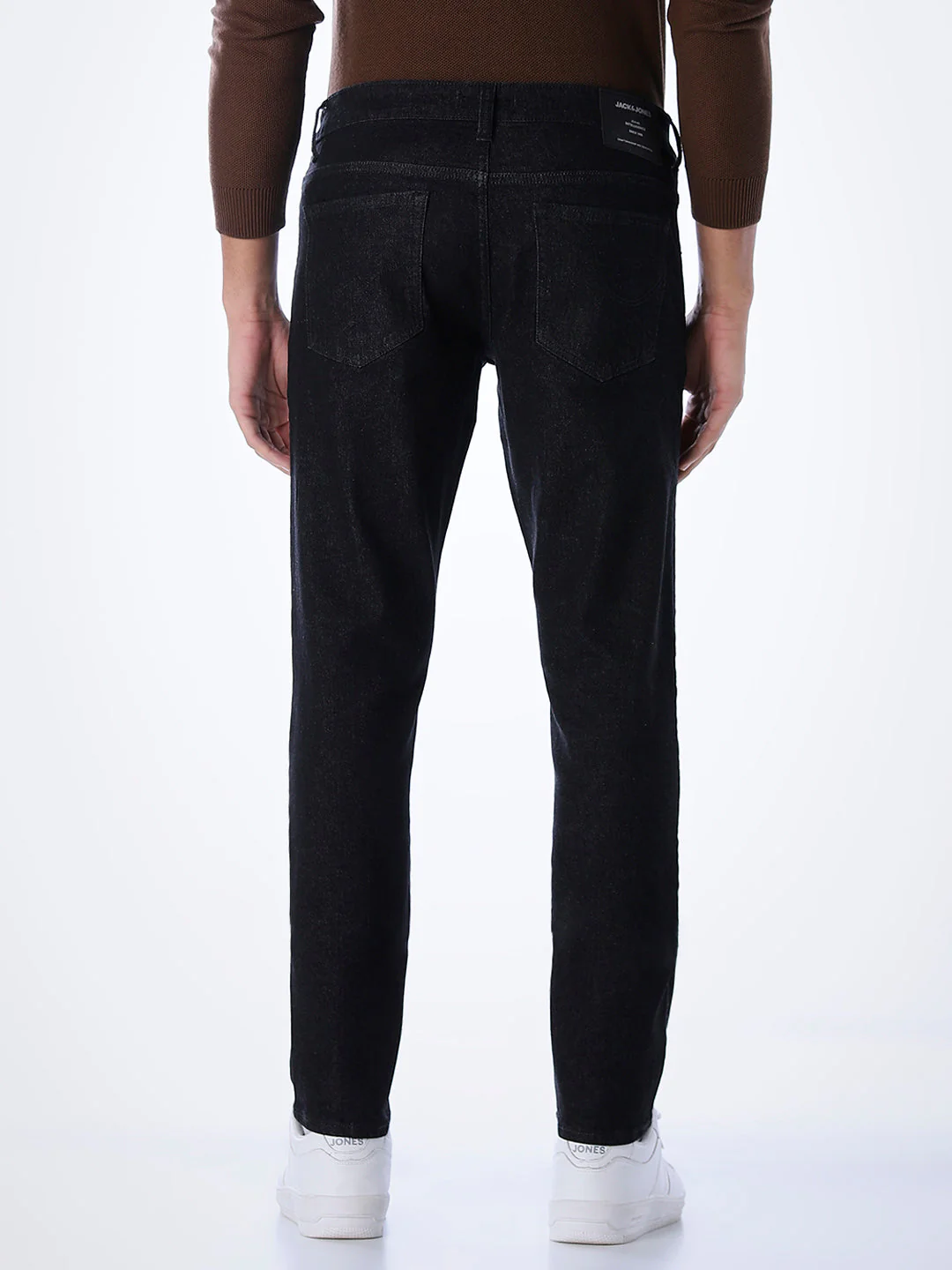 5 Pocket Glenn Slim Fit Jeans - Black - Image 3