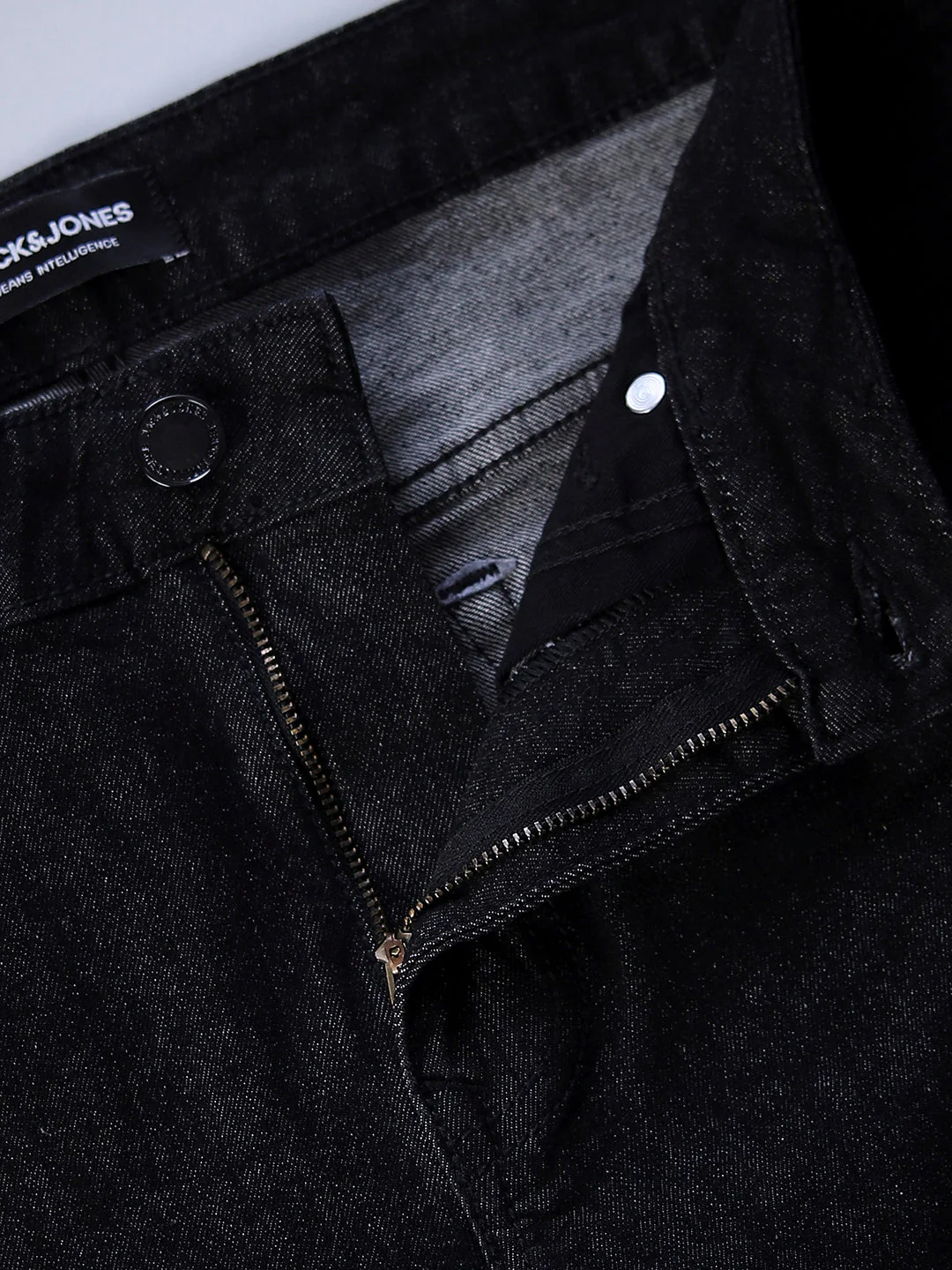 5 Pocket Glenn Slim Fit Jeans - Black - Image 4