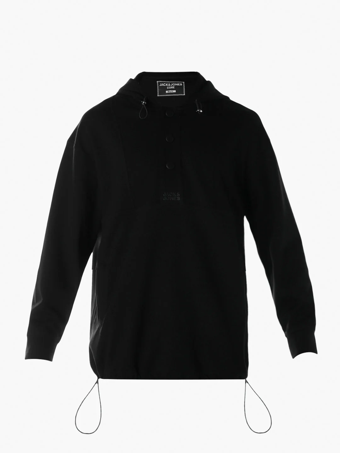 Hooded Oversized Black Sweatshirt - Image 7