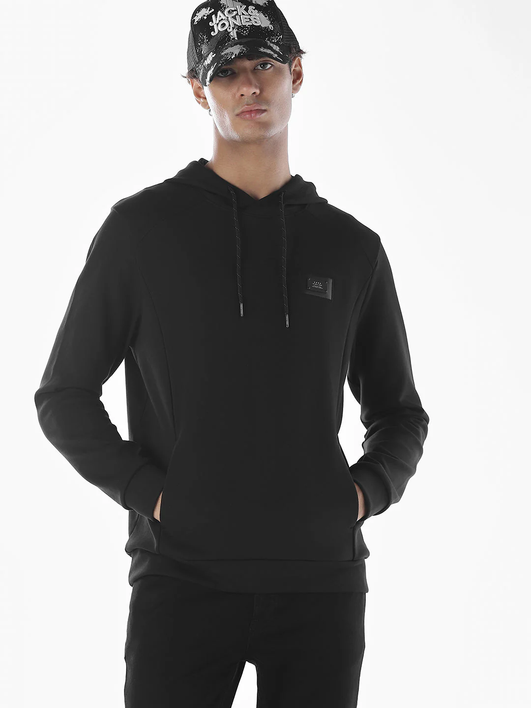 Hooded Black Sweatshirt