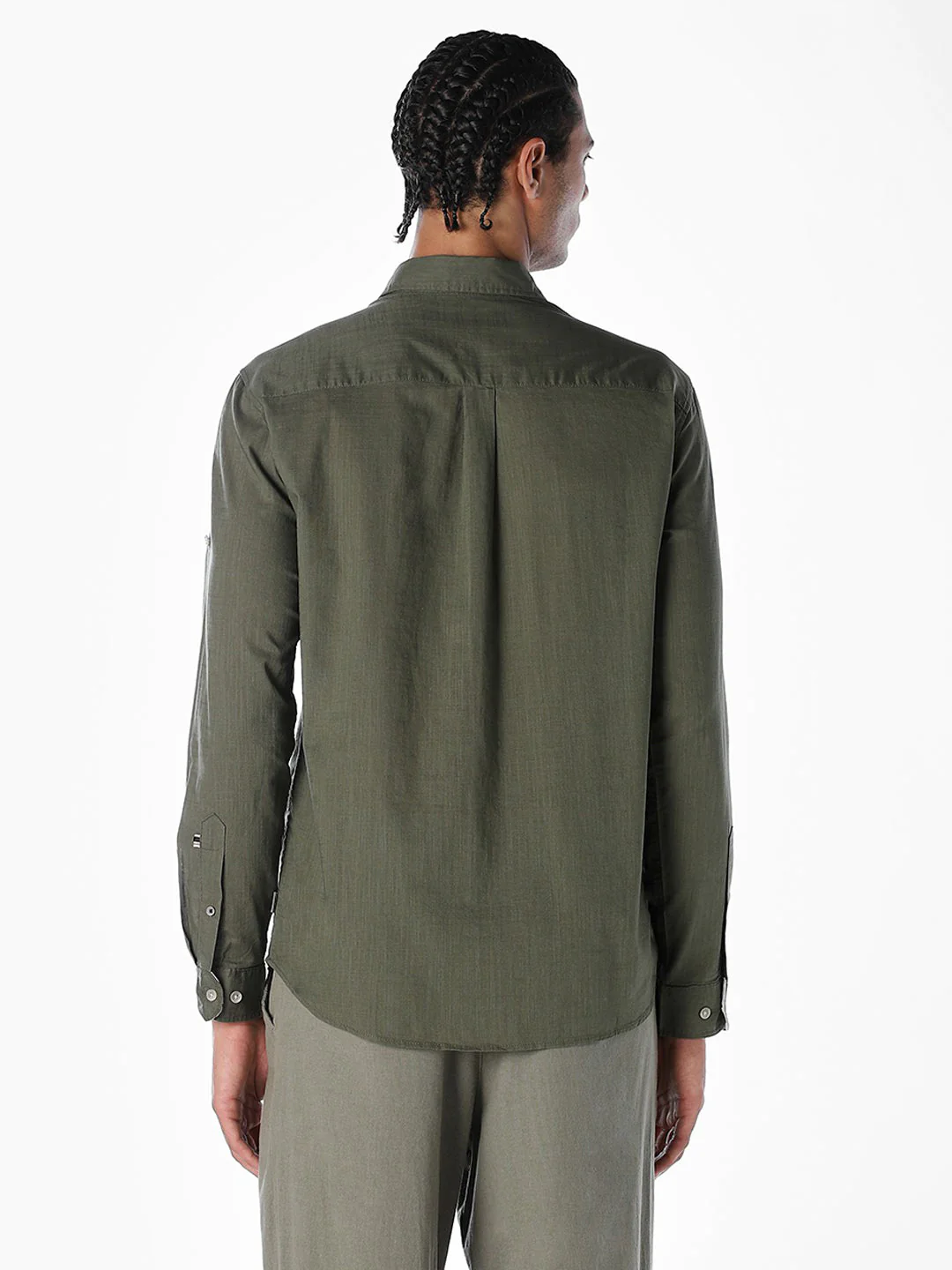 Cotton Slub Full Sleeves Shirt - Image 4