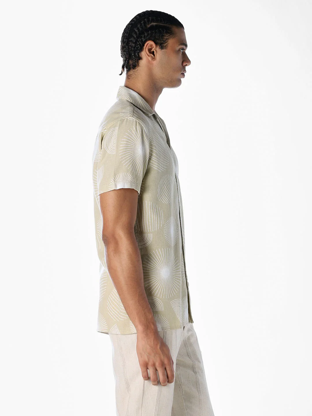 Printed Comfort Fit Shirt - Image 3