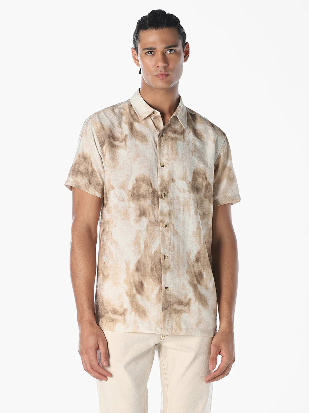 Printed Comfort Fit Shirt - Image 2