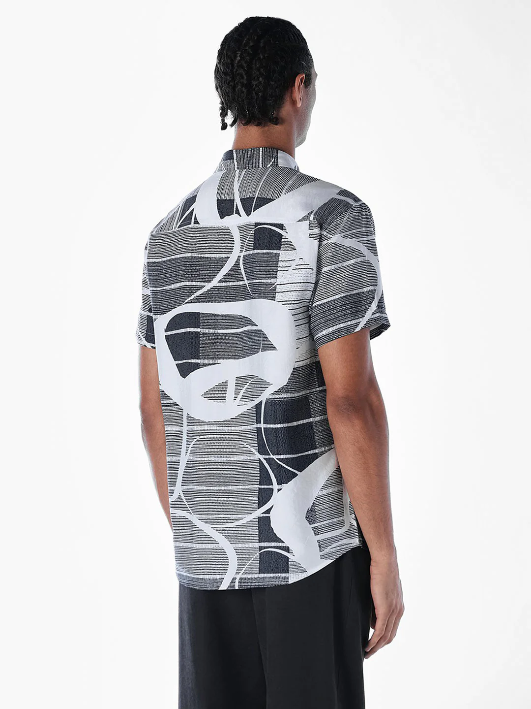 Printed Comfort Fit Shirt - Image 4