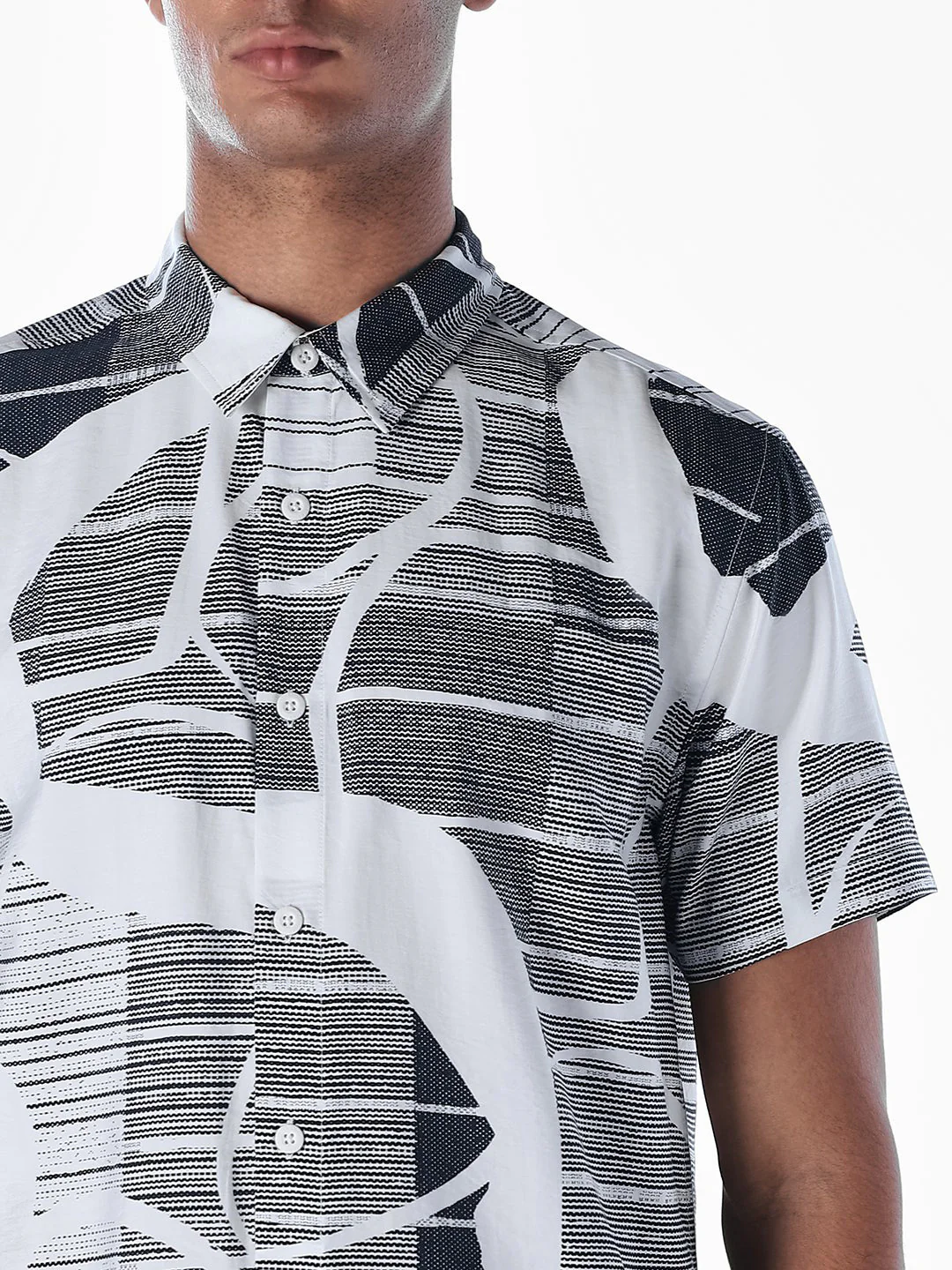 Printed Comfort Fit Shirt - Image 5