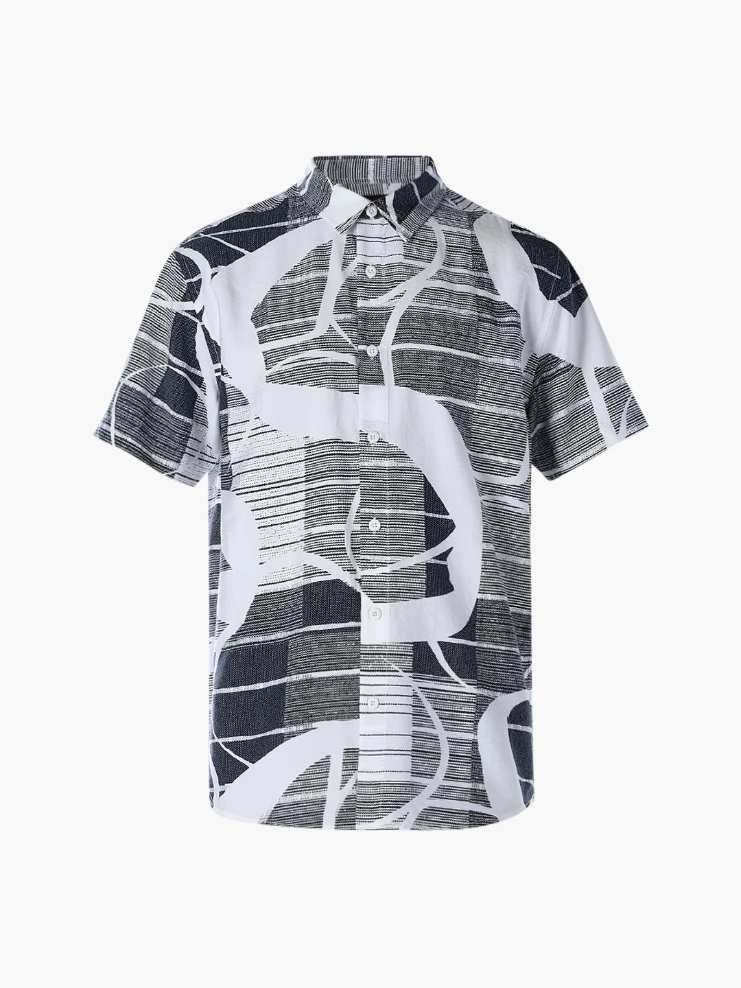 Printed Comfort Fit Shirt - Image 7