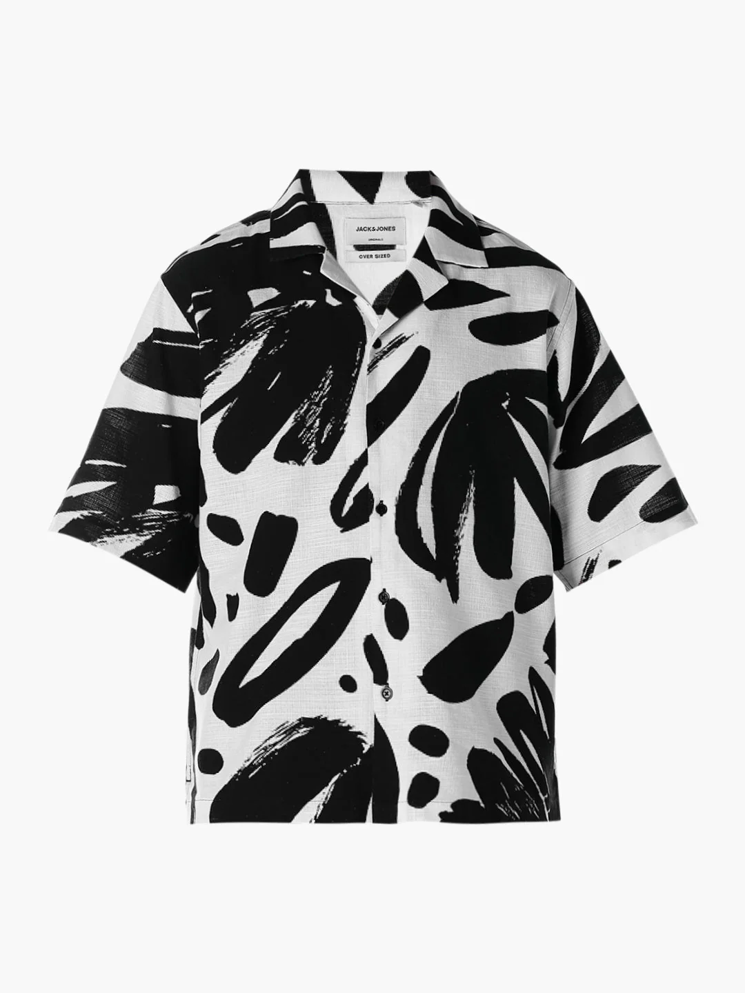 Monotone Printed Cotton Shirt - Image 7